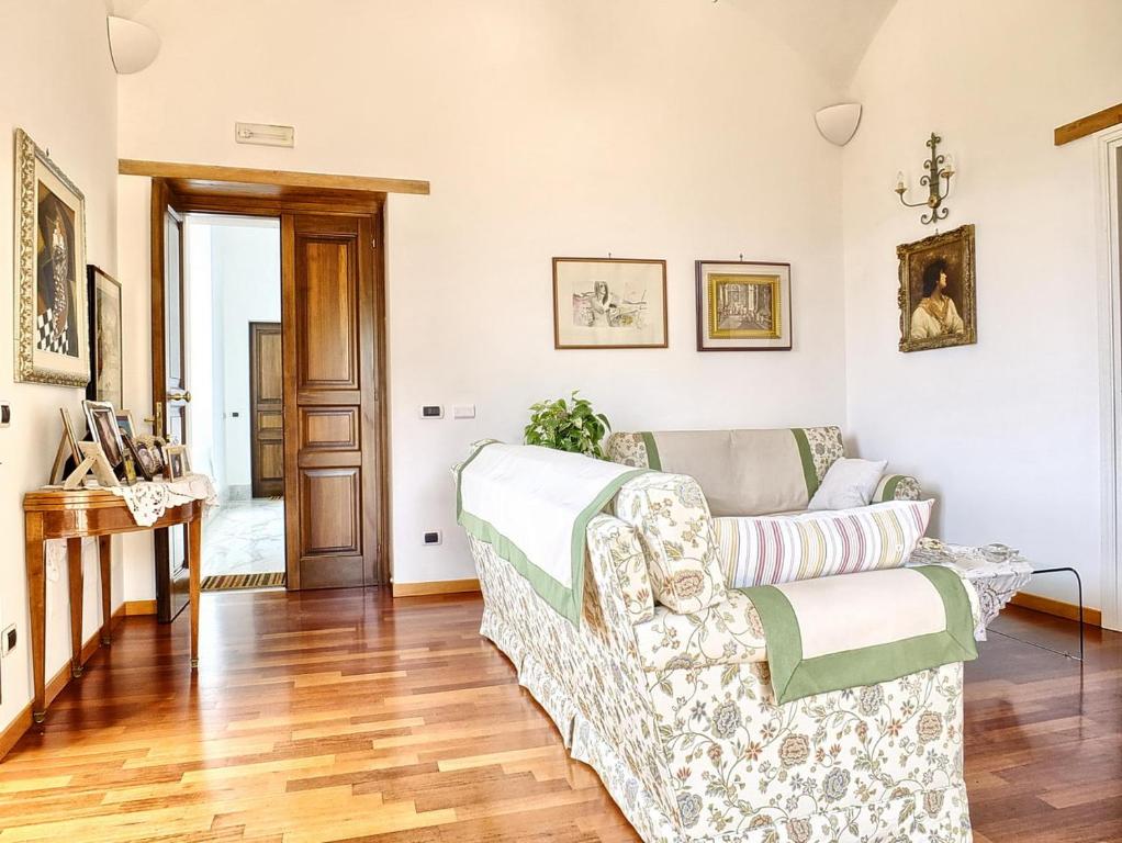 Posezení v ubytování B&B Villa Elisa