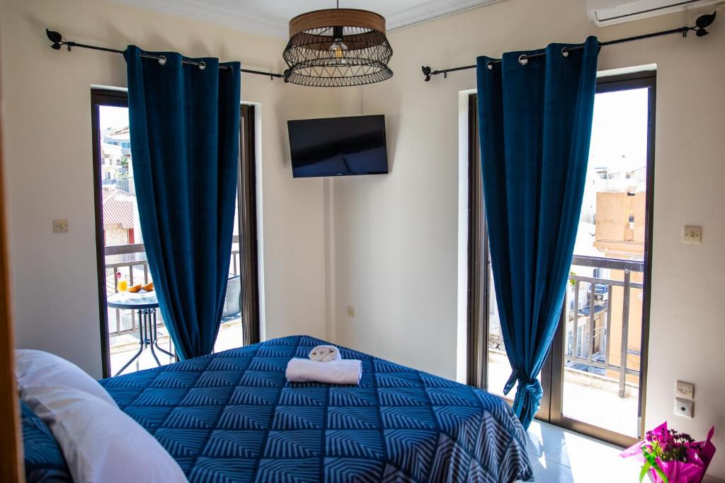 Postel nebo postele na pokoji v ubytování Casa in Centro