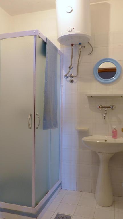 Kúpeľňa v ubytovaní Top floor panorama Stanici
