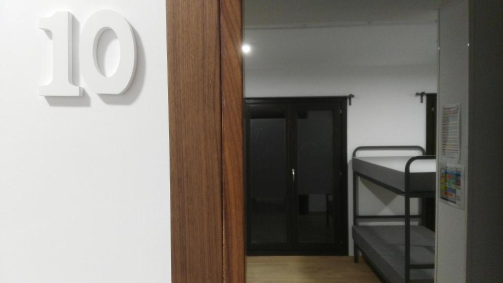 Postel nebo postele na pokoji v ubytování Albergue de Benabarre-CALUMET
