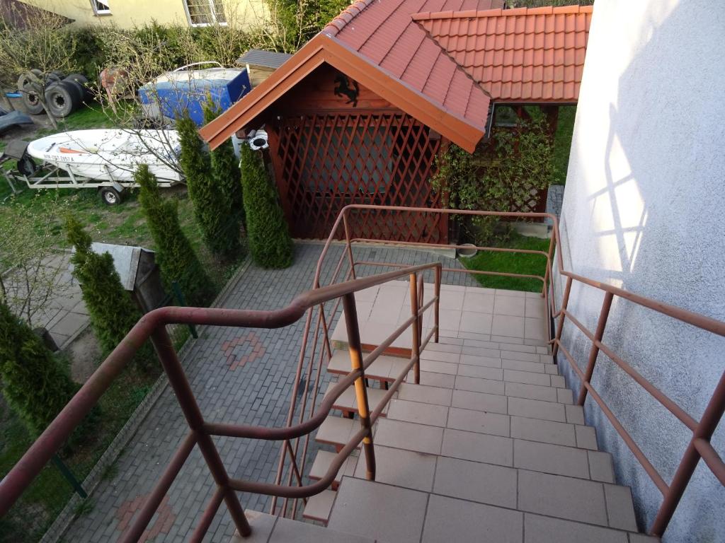 Balkón alebo terasa v ubytovaní Cicha 10 Na górze