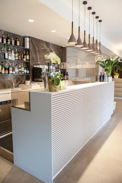 Lounge nebo bar v ubytování Hotel Metropole