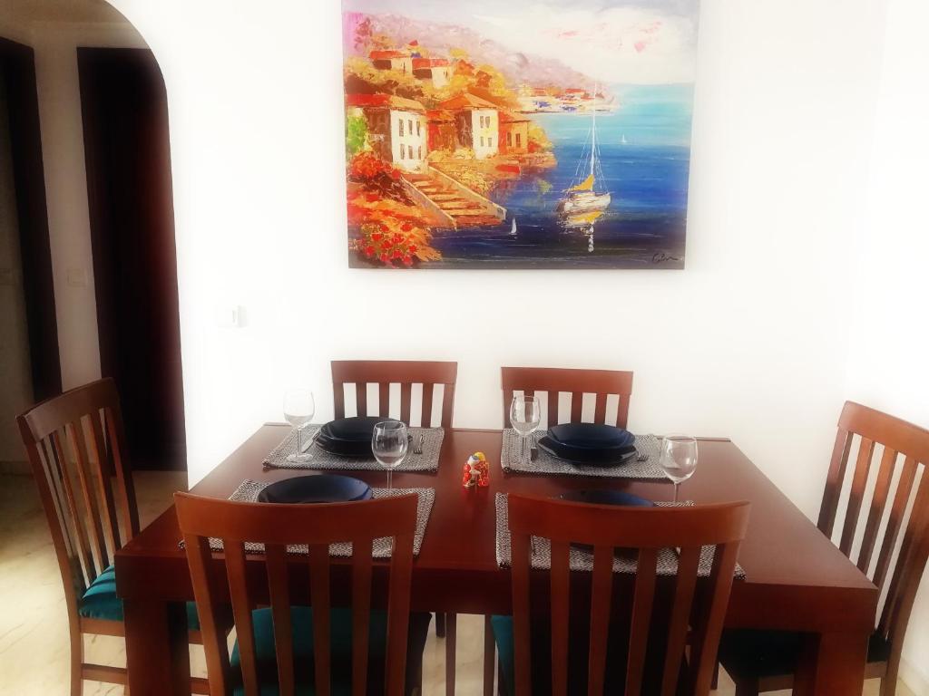 Posedenie v ubytovaní Benalmarina Sea View Apartments