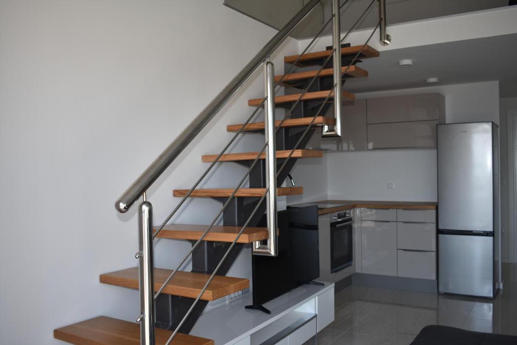 Kuchyňa alebo kuchynka v ubytovaní Marlin Apartments