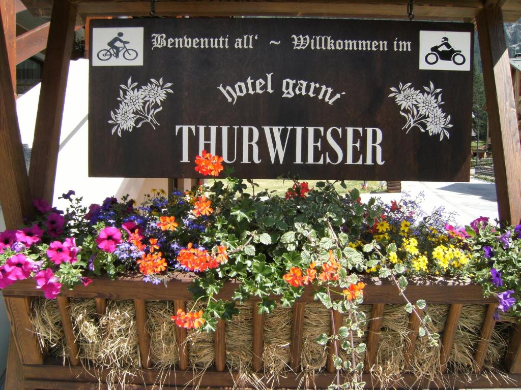 Zahrada ubytování Albergo Thurwieser
