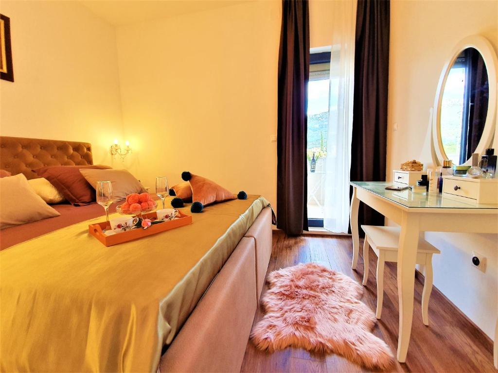 Posteľ alebo postele v izbe v ubytovaní Hygge Apartments top location Kaštel Lukšić / Split