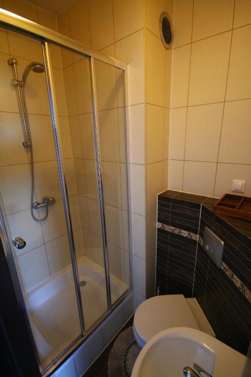 Kúpeľňa v ubytovaní Willa Fala