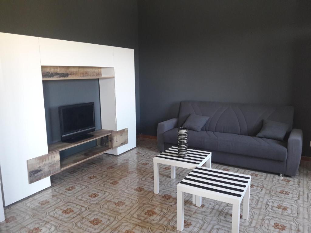 Część wypoczynkowa w obiekcie Villa Vacanze Giuseppe