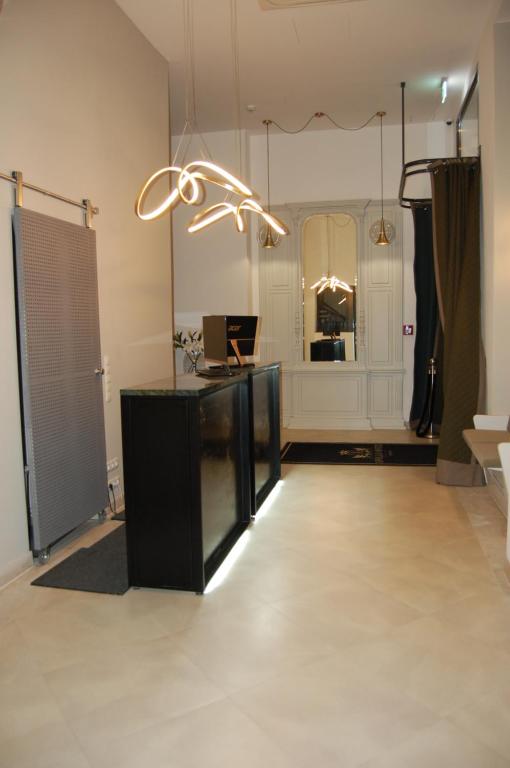 Kuchyň nebo kuchyňský kout v ubytování Apollo Hotel Vienna