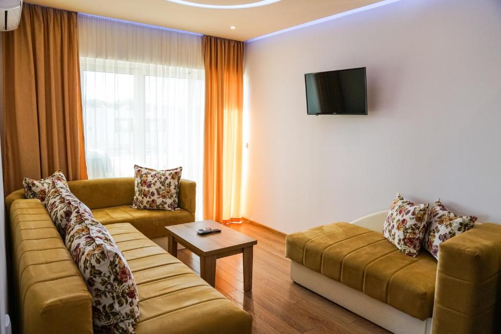 Posezení v ubytování Apart Hotel Llolla