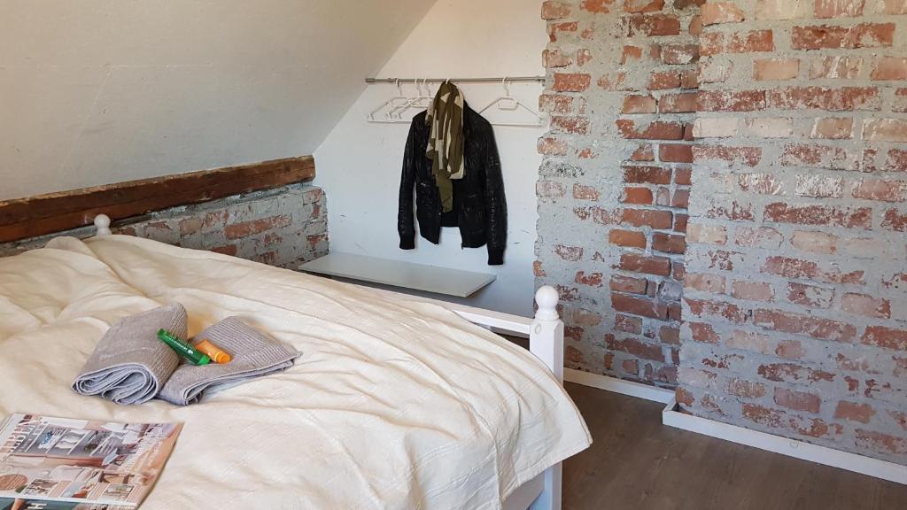 Postel nebo postele na pokoji v ubytování Vintage House am Faaker Seebach