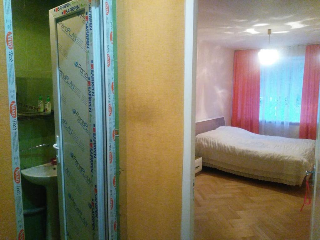 Koupelna v ubytování Tbilisi Home