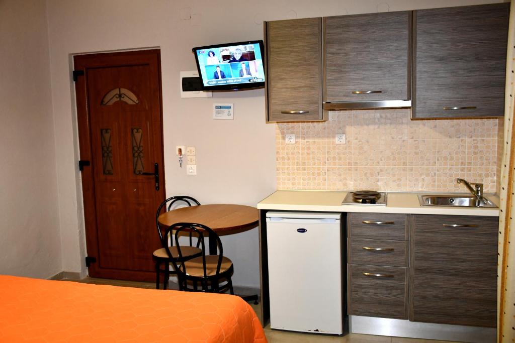 Kuchyň nebo kuchyňský kout v ubytování Seaview