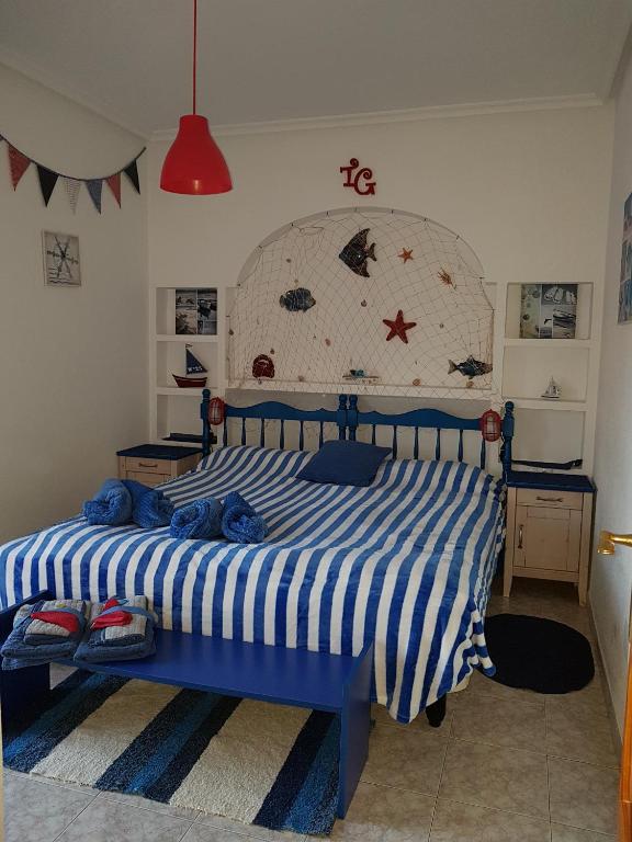 Postel nebo postele na pokoji v ubytování Дуплекс " Torre Gala" Playa Flamenca