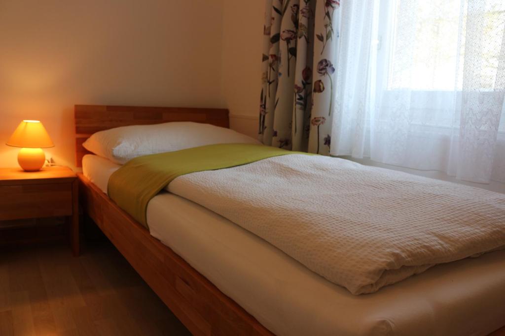 Postel nebo postele na pokoji v ubytování Haus Wegleitner