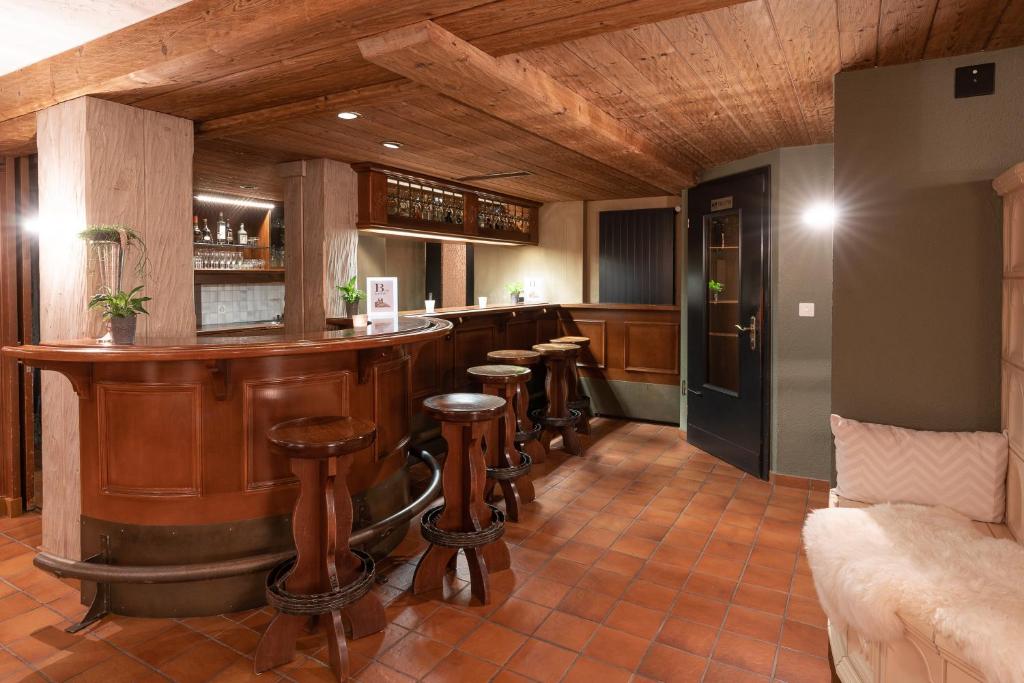 Posezení v ubytování Hotel Alpenhof