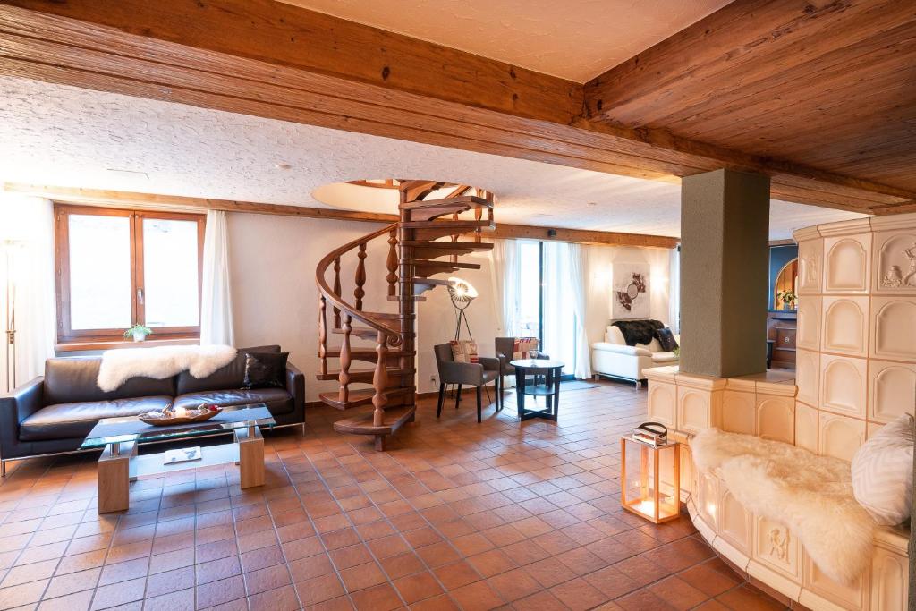 Posezení v ubytování Hotel Alpenhof
