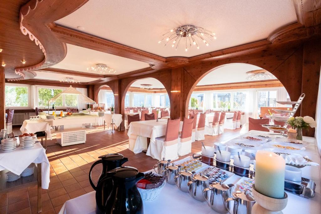 Restaurace v ubytování Hotel Alpenhof