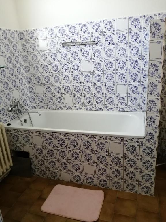 Koupelna v ubytování Apartmán Hugo
