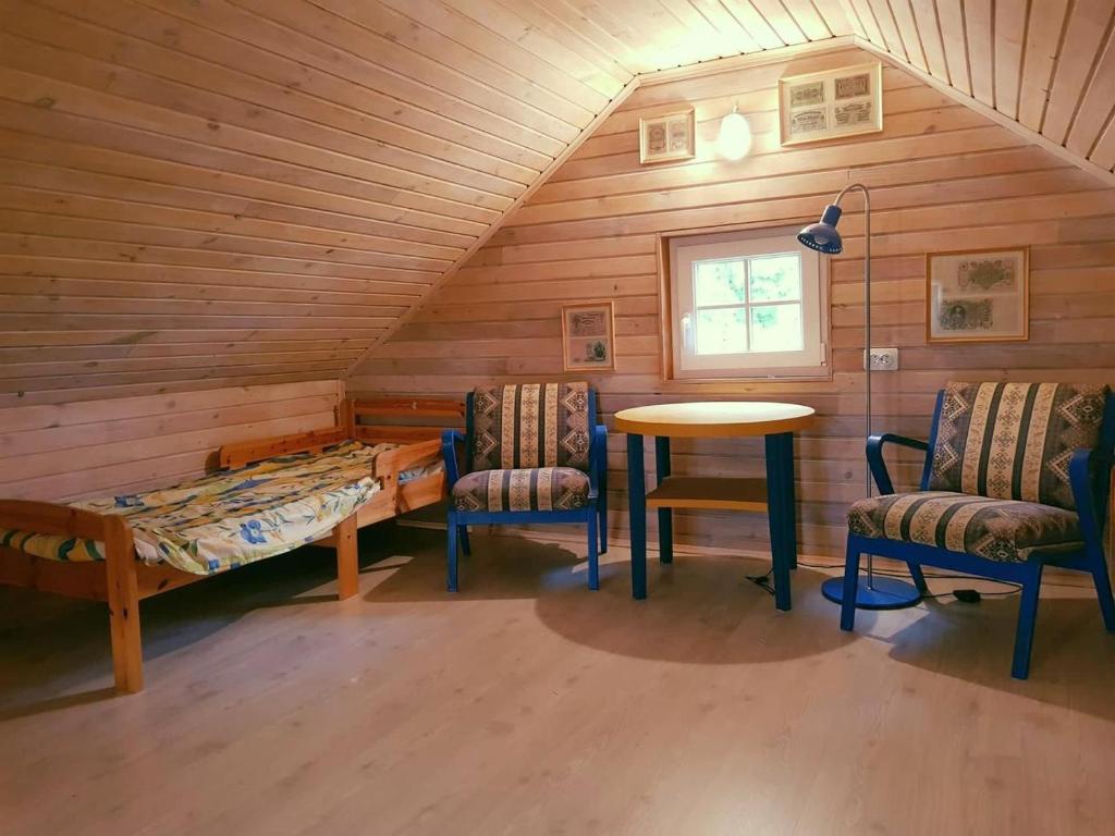 Posezení v ubytování Tähtheina residents Vormsi saarel