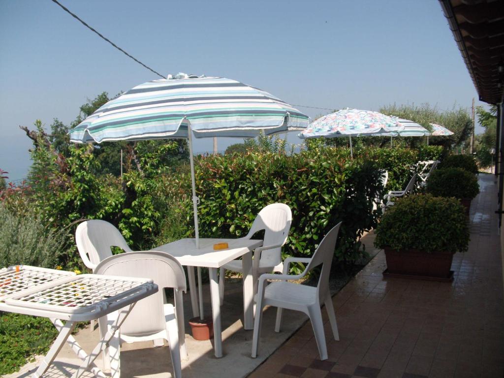 Zahrada ubytování BeB Casa Di Lety