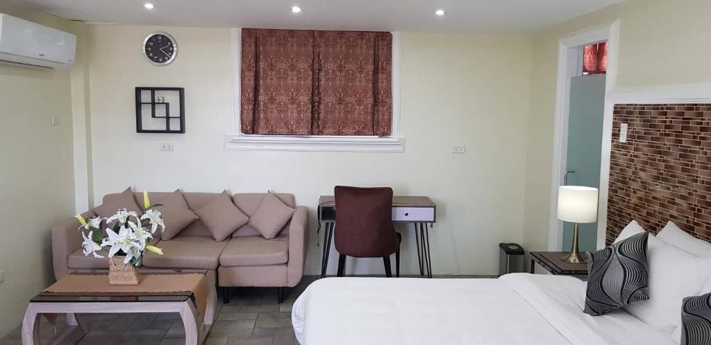 Posezení v ubytování Cess Summer Boutique Hotel