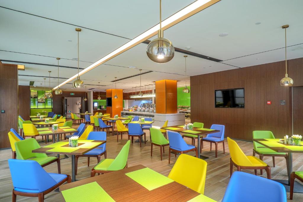 Posezení v ubytování Hampton by Hilton Guangzhou Dongxiaonan