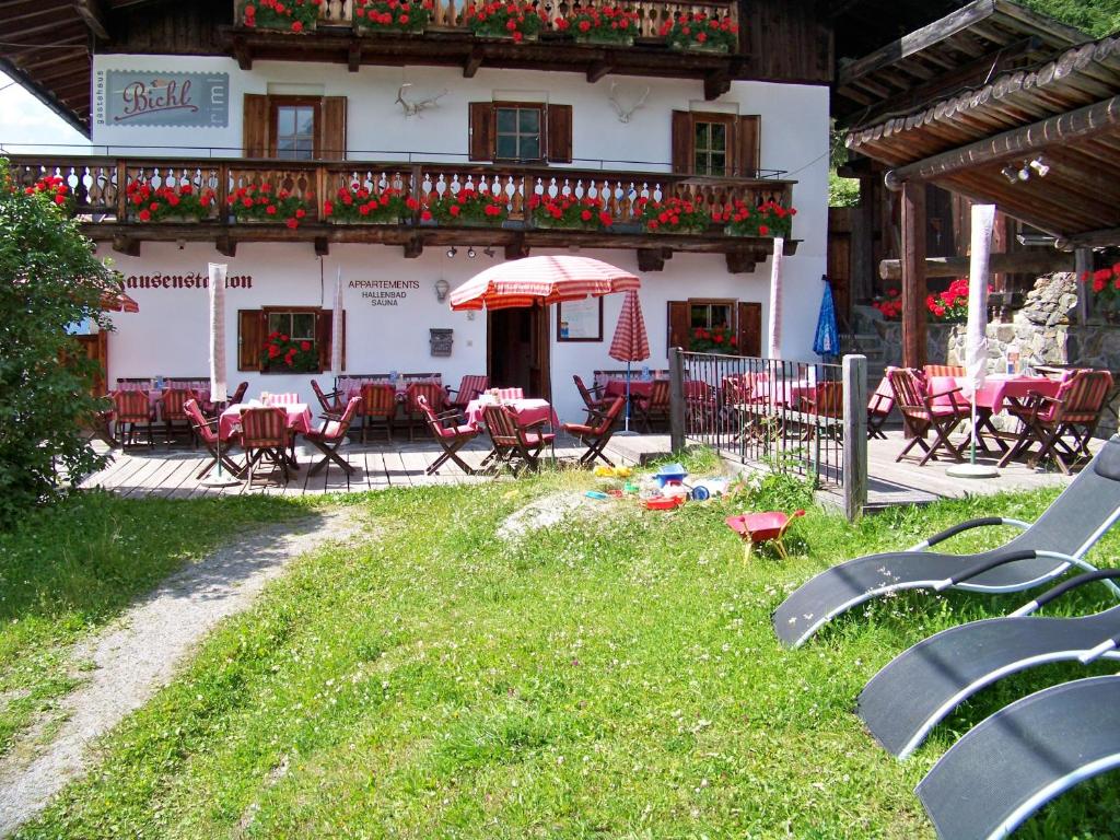 Zahrada ubytování Gästehaus Bichl