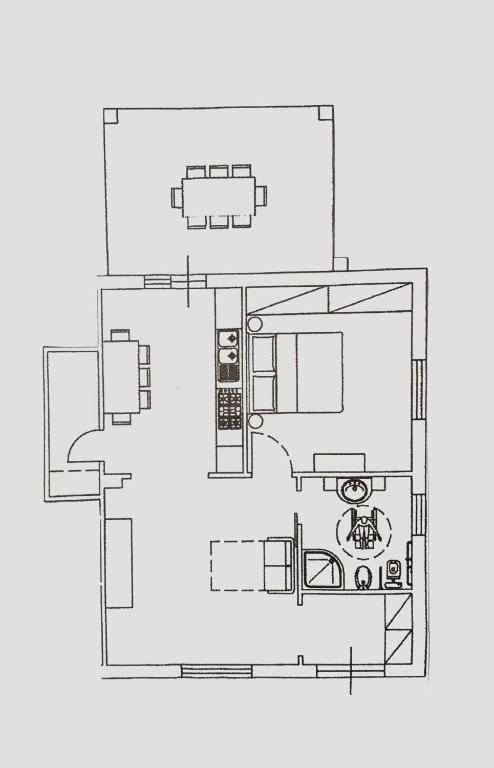 Plan piętra w obiekcie Casa Monaco