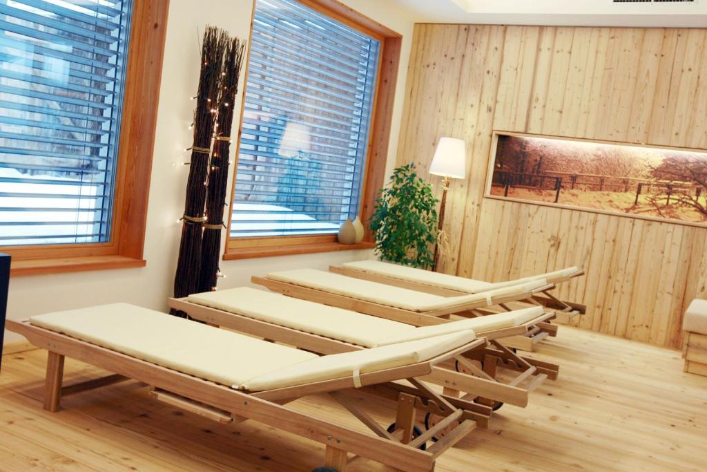 Kúpele alebo wellness v ubytovaní Hotel Fahrnberger