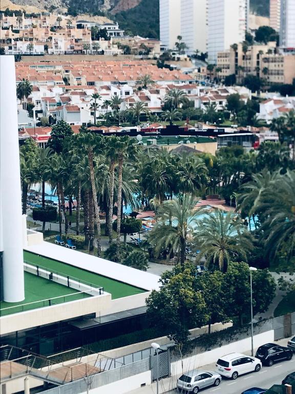Výhľad na mesto Benidorm alebo výhľad na mesto priamo z apartmánu
