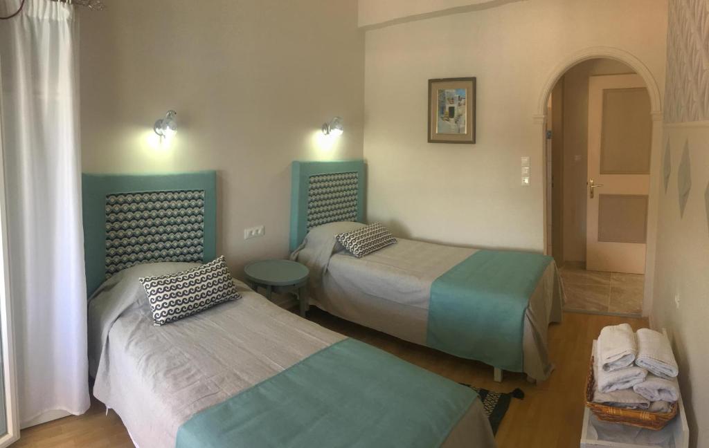 Postel nebo postele na pokoji v ubytování Tango Apartment On The Beach