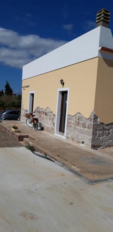 Budova, kde se bed and breakfast nachází