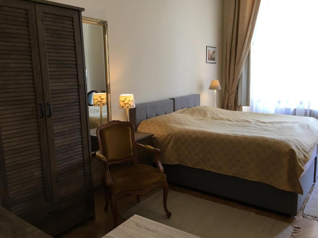Postel nebo postele na pokoji v ubytování Guest House Veronika