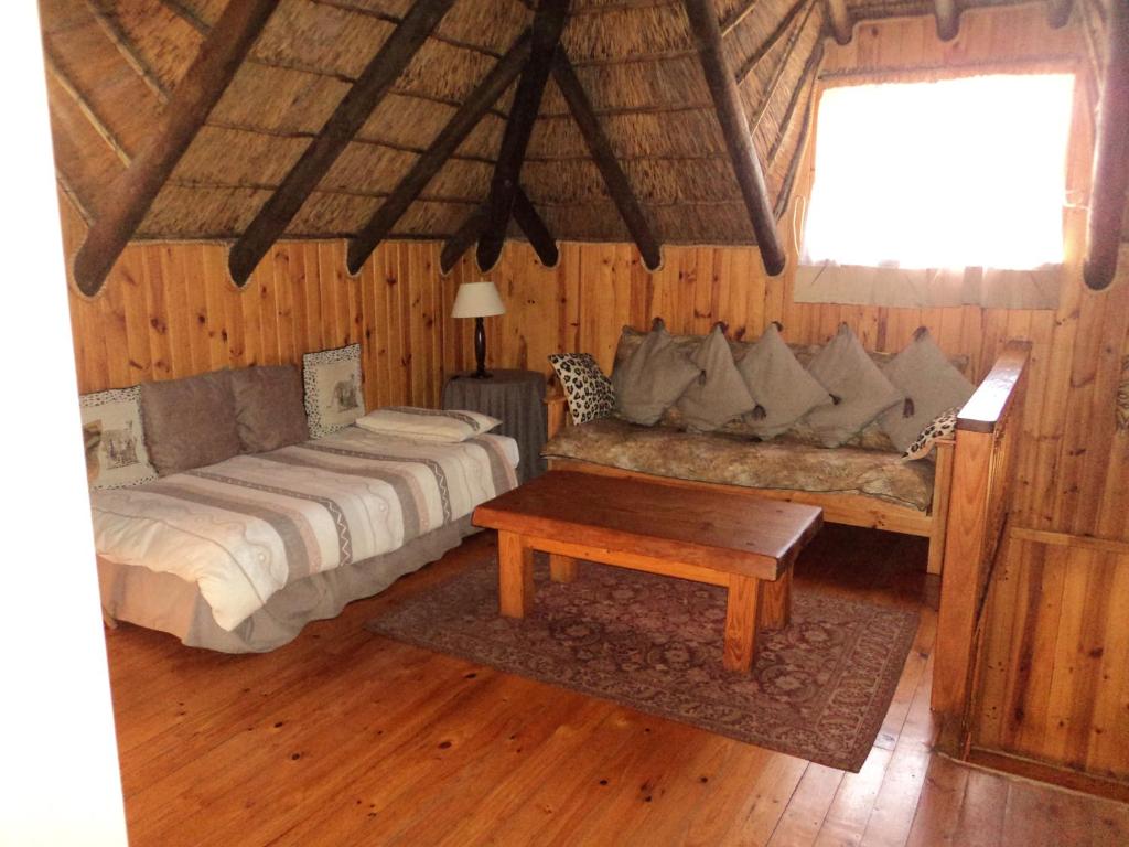Posezení v ubytování Myoli Beach Lodge