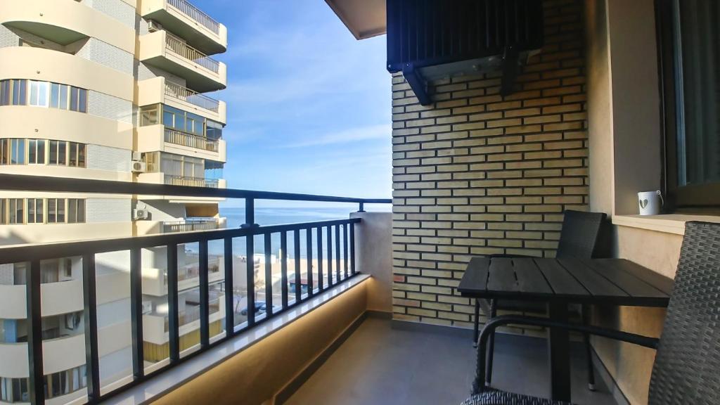 Balkón nebo terasa v ubytování Beachfront apartment in Fuengirola NEW