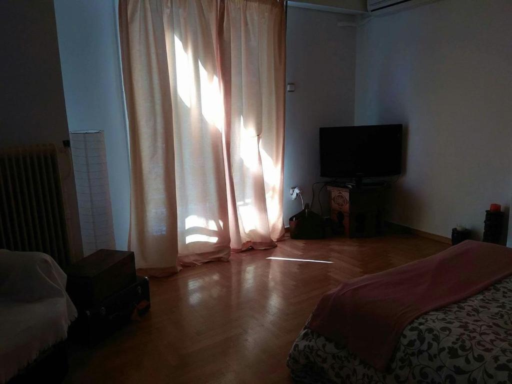 TV a/nebo společenská místnost v ubytování Zizi room