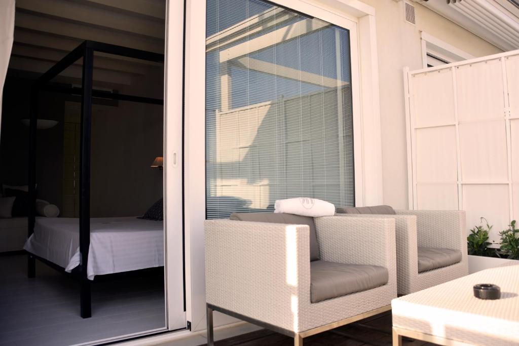 Posezení v ubytování Hotel Ril