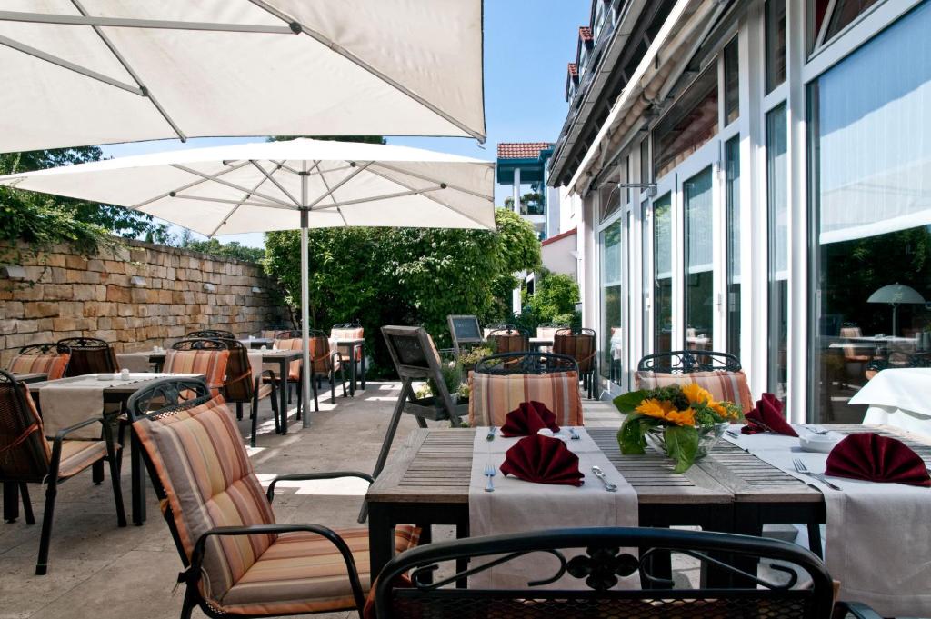 Restaurace v ubytování Hotel Erfurter Tor