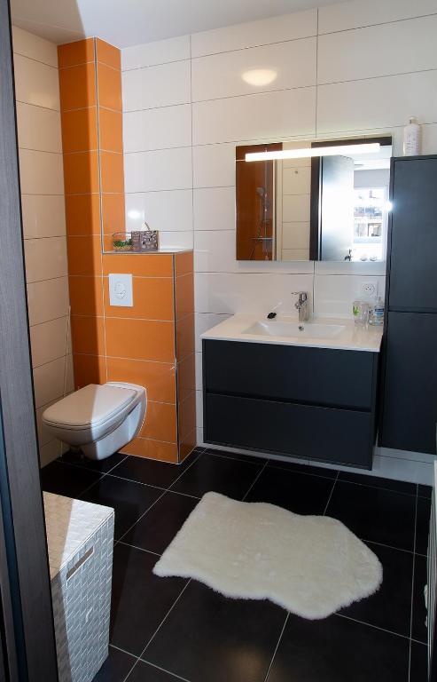 Ein Badezimmer in der Unterkunft Gîte à la Source