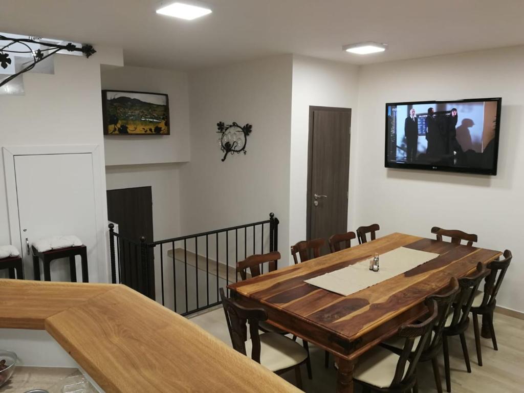 TV a/nebo společenská místnost v ubytování Penzion Starovice