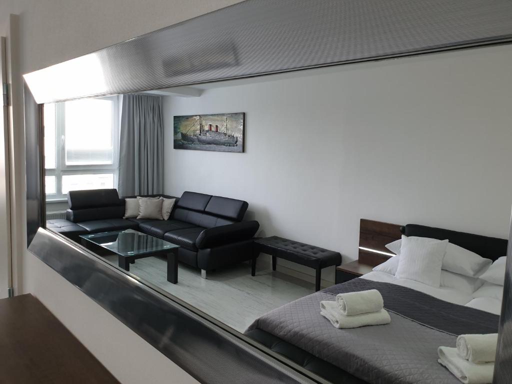 Posezení v ubytování Apartmány Urban