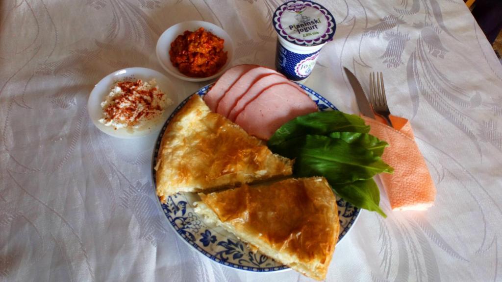 Cibo presso il bed & breakfast o nelle vicinanze