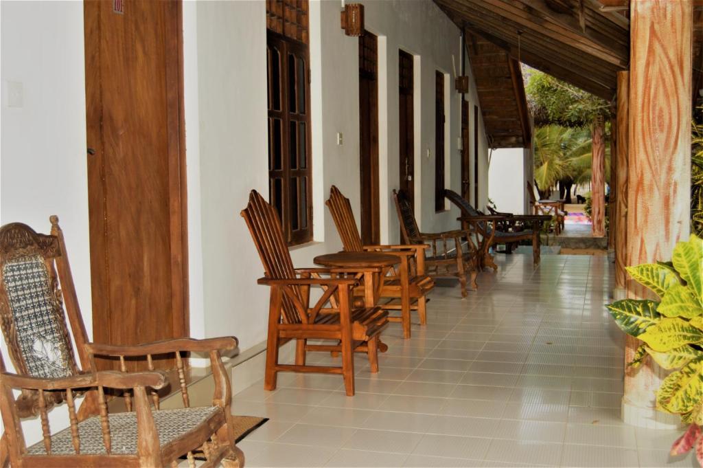 Posezení v ubytování Shim Beach Resort