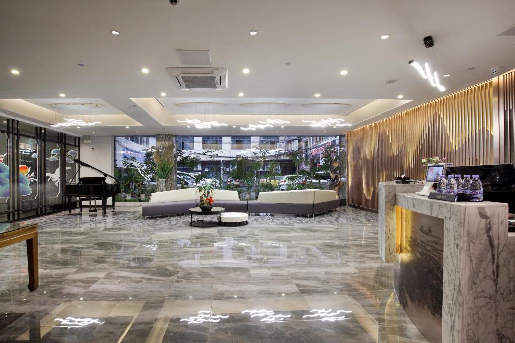 Posezení v ubytování Wing Hotel Guilin - Central Square