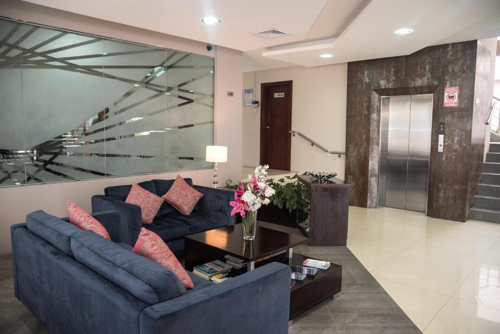 Posezení v ubytování Hotel Perla Spondylus