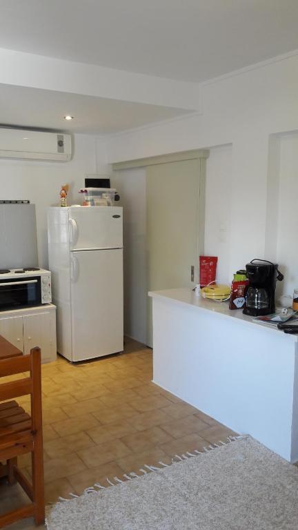 Kuchyň nebo kuchyňský kout v ubytování Ava Apartments