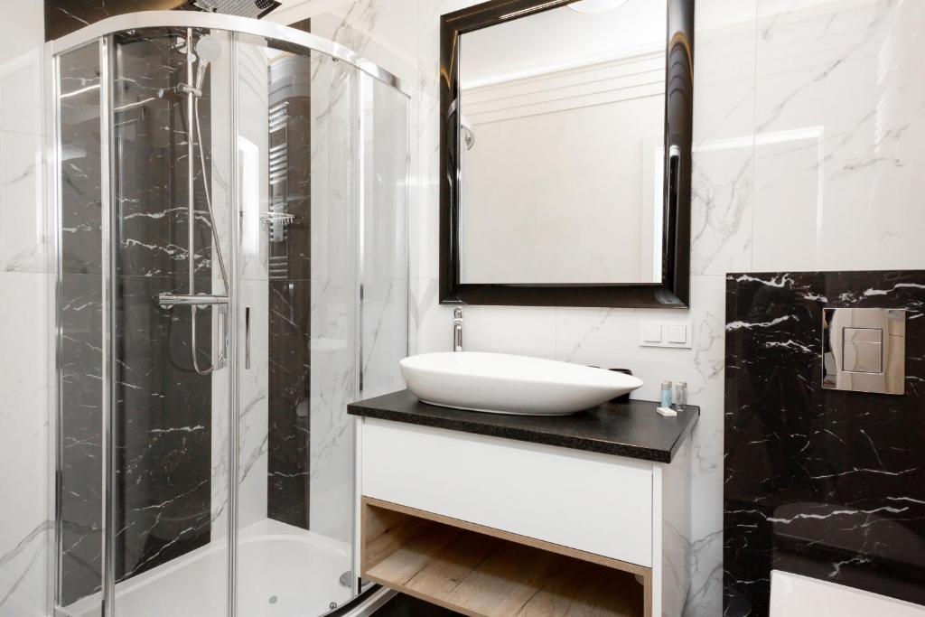 Kúpeľňa v ubytovaní Apartments Warsaw Przyokopowa by Noclegi Renters