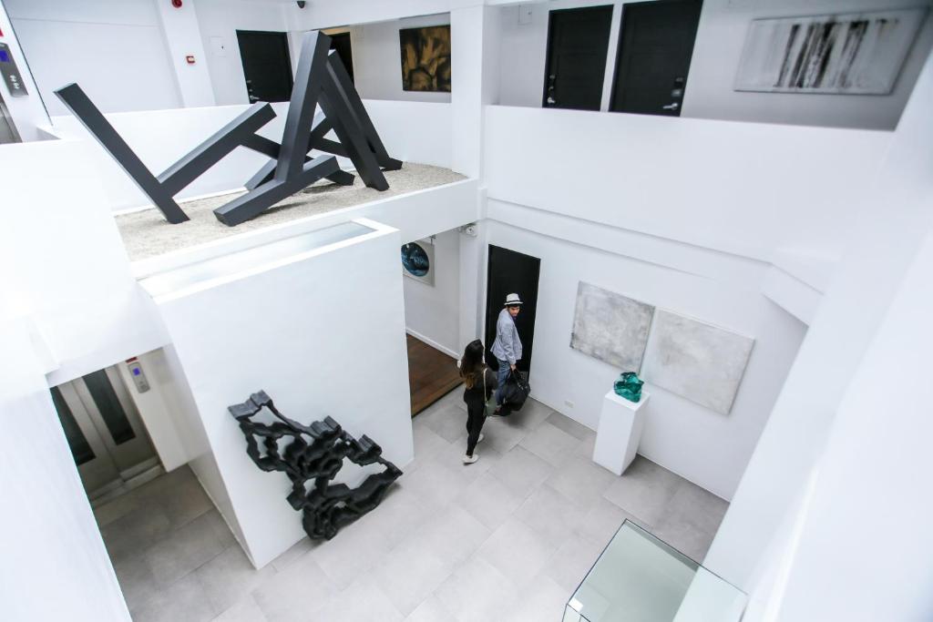 Fitness centrum a/nebo fitness zařízení v ubytování Hotel Durban