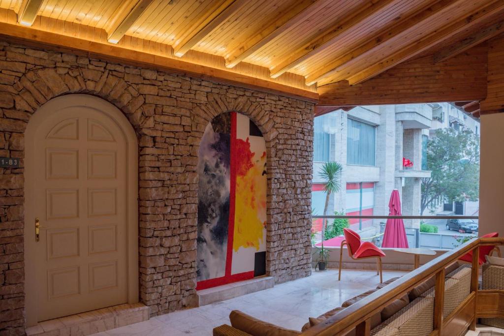 Letto o letti in una camera di Mosaic Home